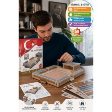Toyfest Cubicfun 3D Puzzle Anıtkabir 59 Parça Maket Yapboz Yetişkin Koleksiyon Model Seti