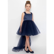 Nehirim Kids Tüllü ve Saten Kız Çocuk ve Genç Yazlık Doğum Günü Mezuniyet Balo Özel Gün Düğün Abiyesi ( 9-10-11-12 Yaş )