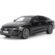 Hobbiez World Audi A7 Diecast Siyah 1/24 Model Araba