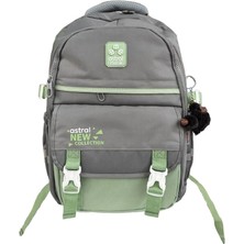 Astral Polo Club Master Sırt Çantası Maymun Anahtarlıklı  50X33X21 cm – Geniş Hacimli, Çok Bölmeli ve Şık Tasarım
