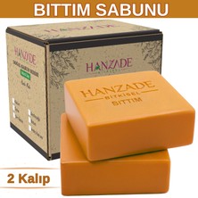 Hanzade Bitkisel Bıttım Sabunu 2 Kalıp El Yapımı Doğal Geleneksel Hatay Sabunu (Kendi Kutusunda)