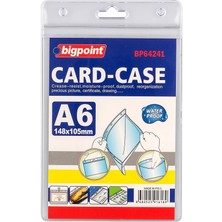 Bigpoint Kilitli Kart Poşeti Dikey A6 (105X148MM) x 10 Adet