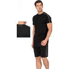 Pierre Cardin 6130 Erkek Şort Pijama Takımı