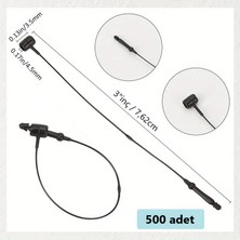 Jokey Ambalaj El Geçmeli Siyah Kılçık 3"inç / 7,62CM (1PK-500 Adet)