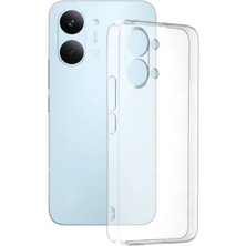 Nanospace Tecno Spark Go3 Ile Uyumlu Kılıf Süper Silikon Şeffaf Kapak