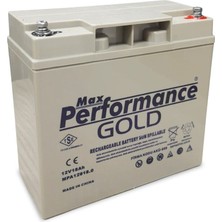 Max Performance Gold 12V 18.ah Bakımsız Kuru Akü