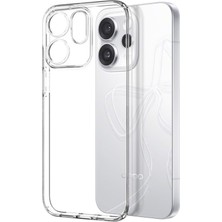 Nanospace Reno 15 Pro Ile Uyumlu Kılıf Süper Silikon Şeffaf Kapak