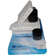 Toyota Corolla D4D Dizel Uyumlu Waben Demir Gövdeli Yağ Filtresi – Orijinal Ekipman Kalitesi Filtre Seti