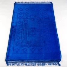 Hayrat Neşriyat Peluş Seccade Saks Mavi (80X120 Cm.)