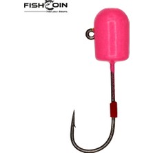 Fishcoin Bomb Jighead Pink Glow 6-3.5 gr