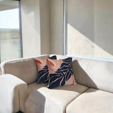 Özdağ Home Concept Modern Soyut Desenli Dekoratif Kırlent Kılıfı 2’li Set (45X45 Cm) – Minimal & Premium Tasarım