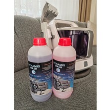 Dynamix Wash 2'li Halı ve Koltuk Yıkama Makinesi Şampuanı Lavanta 1kg, Japon Kiraz Çiçeği Sakura 1kg