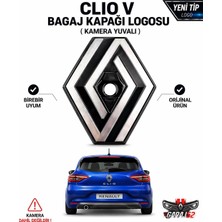 Renault Clio 5 Yeni Model Bagaj Amblemi (Kamera Yuvalı) – Orijinal Ürün 908900141R