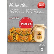 Milas Bereketi Yoğurtlu Meşhur Milas Otlu Börek (Fırsat Paketi)
