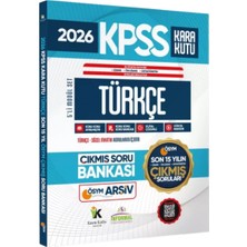 İnformal Yayınları Informal Yayınları 2026 Full Kpss Lisans-Önlisans-Ortaöğretim Türkçe’nin Kara Kutusu Ösym Çıkmış Soru Bankası Son 15 Yıl