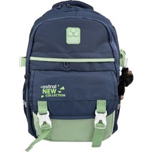 Astral Polo Club Master Sırt Çantası Maymun Anahtarlıklı  50X33X21 cm – Geniş Hacimli, Çok Bölmeli ve Şık Tasarım