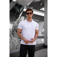 Erkek Polo Yaka Düğmeli T-Shirt