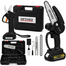 Optivex 2'li Set Budama Makası Budama Testeresi