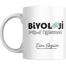 Myworldorganization Biyoloji Öğretmenlerine Özel, Anlamlı ve Şık,isimli Baskılı Kupa Bardak, Istediğiniz Ismi Yazabiliriz