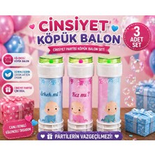 Bkmc Party Cinsiyet Partisi Köpük Balon Set Kız Mı Erkek Mi Baby Shower Gender Reveal Parti Malzemesi Baloncuk