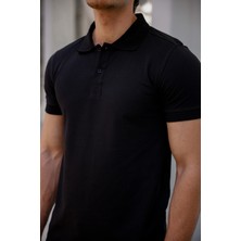 Erkek Polo Yaka Düğmeli T-Shirt