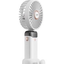 Appa Asonic AFN28 Beyaz 500MAH 3 Kademe Dijital Göstergeli Katlanabilir Mini USB Fan