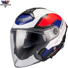 mt Helmets Cosmo Sv Icarus A5 Parlak Güneş Vizörlü Kask
