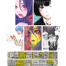 Kayıp Kıta Yayınları Happiness 1-2-3-4-5. Ciltler Manga Seti + Özel Cetvel