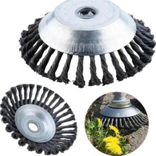 İmaya Tırpan Başlığı Kıyı Temizleme Çelik Telli Universal Çim Ot Biçme Başlığı