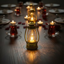 Ramazan Temalı Gold Gaz Lambası LED Işık