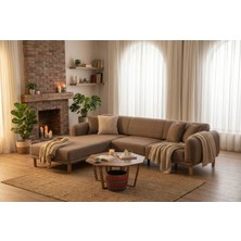 Ak Sofa Stellasol Köşe Takımı Kahverengi