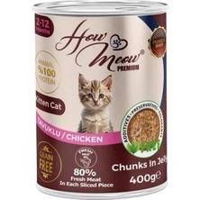 How Meow Jöleli Tavuklu Yavru Kedi Maması 400 gr