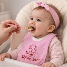 Baby Sena Öpme Beni Baskılı Bebek Mama Önlüğü