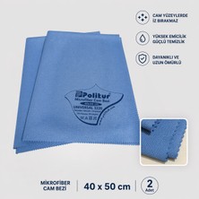 Polikur Mikrofiber 2’li Cam Bezi 40*50CM (Universal 3220)