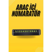 Sora Home Araç Park Numaratörü Tüm Araçlara Uyumlu Araba Numaralık