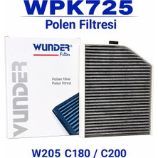 Wunder WPK725 Polen Filtresi(Karbonlu)