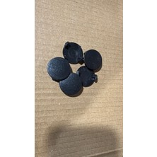 Kaplan Oto HYUNDAI ACCENT DİREKSİYON ALTI BAKALİT BAĞLANTI VİDA KAPAKLARI 5 ADET SİYAH