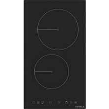 Hafele Vetro 30 cm Siyah Elektrikli Ankastre Ocak