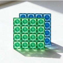 Bilmiş Çocuk Manyetik Bloklar Süper Büyük Kare Pimli 2 Parça