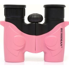 Özgürce Çocuklar Için Pembe 8X21 Kompakt Dürbün, Hedefi Netleştiren Tasarım