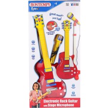 isiltikidsmoda 45832 Elektronik Gitar Ayaklı Mikrofon Müzik Seti-Sunman