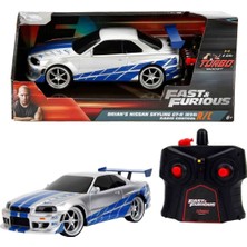 isiltikidsmoda 9772 Sun-Sim-Jda-Rc Araba 1 24 Fast Furious Nissan Skyline Gtr 2 4 Ghz Fastf