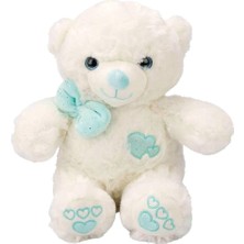 isiltikidsmoda 3186 Papyonlu Peluş Ayı 30 Cm-Sunman