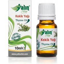 Yalın Vital Kekik Yağı 10 ml | %100 Saf ve Doğal (Cam Damlalık Hediyeli)