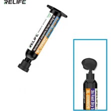 OEM Relife RL-UVH902B 3s Hızlı Kuruyan Uv Flux Anakart / Bord Boyası 10CC - Siyah