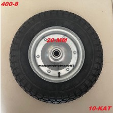 Bls 400-8 Havalı Teker Ağır Yük Taşıma Tekeri 600KG Havalı Tekerlek 10 Kat Mil 20MM
