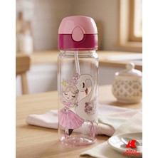 Köklü Züccaciye 500 ml Pipetli Su Matarası