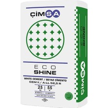 Çimsa Ecoshine Süper Beyaz Çimento 52,5 Katkılı