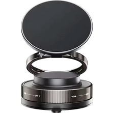 Sora Home 360 Dönebilen Araç Içi Telefon Tutucu Vakumlu Magsafe Destekli Masa Üstü Duvar Halka Telefon Tutucu