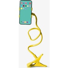 Sora Home Sarı Renk Akrobat Telefon Tutucu Oynar Başlıklı